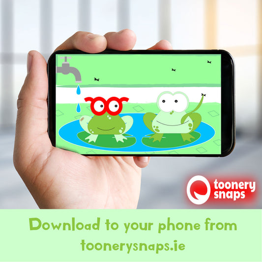 Hand holding phone with ebook displayed.